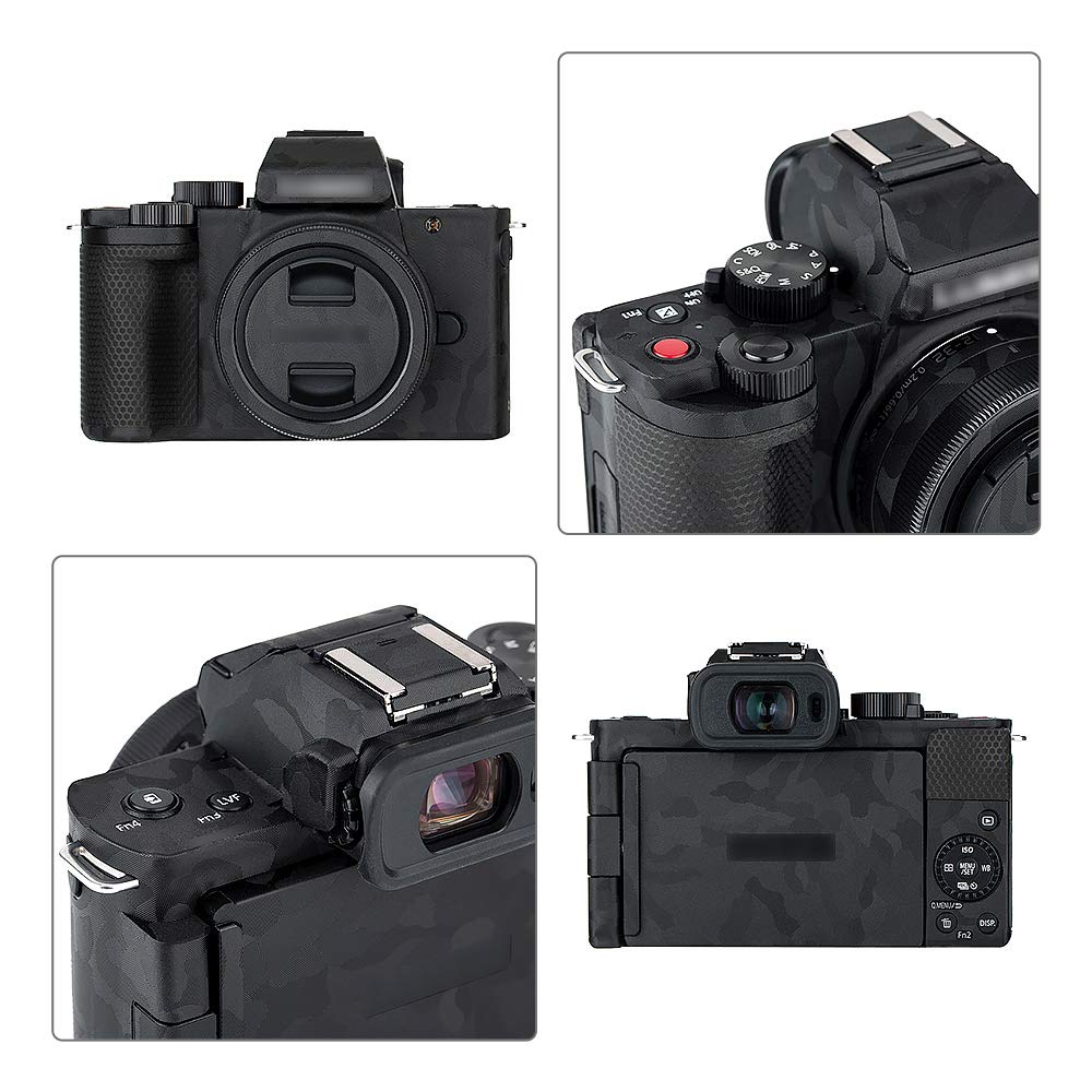 Amazon | カメラ 保護レザーフィルム ボディフィルム Panasonic Lumix